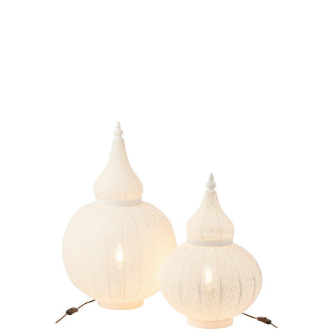 J-Line lamp Aladin - metaal - wit - large