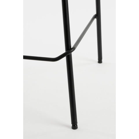 Nanet Barkruk - H91 cm - Velvet - Bruin