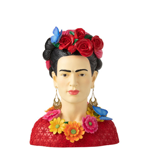 J-Line Buste Frida Kahlo Polyresine Groot