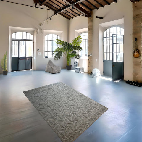 Modern vloerkleed - 228x160 cm - HANDMADE