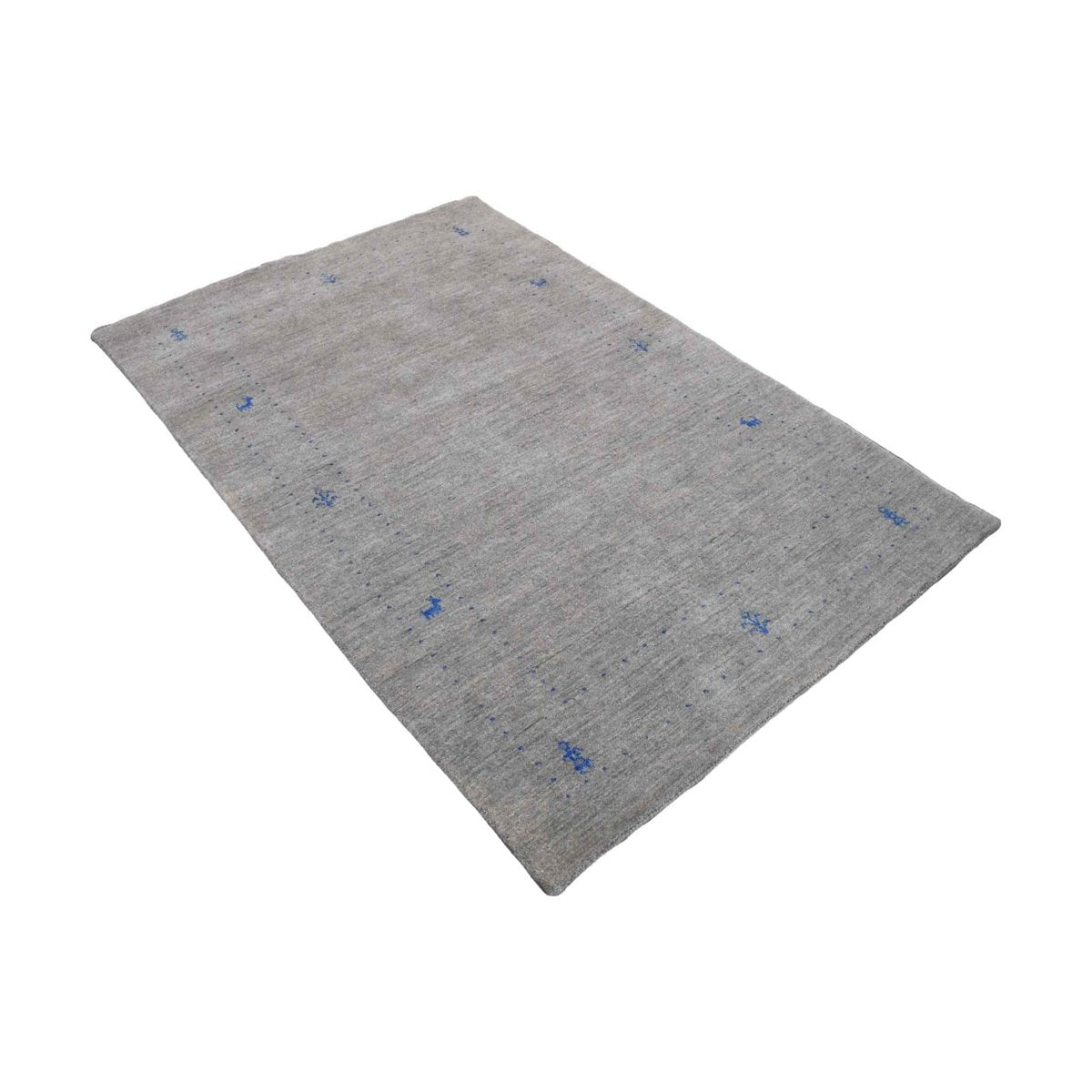 Gabbeh vloerkleed grijs - 177x118 cm - HANDGEMAAKT