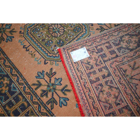 XL vintage loper - 370x137 cm - HANDGEMAAKT