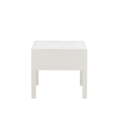 J-Line nachttafel - 1 maand - hout - naturel/ zwart - S