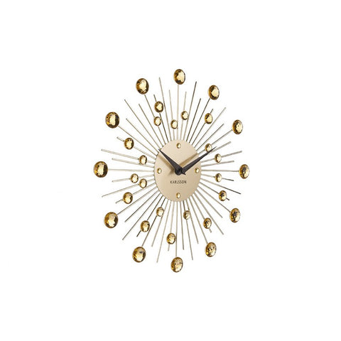 Wandklok Sunburst Medium