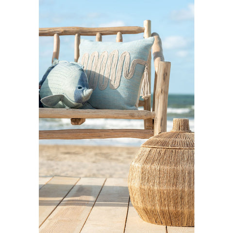 J-Line Set 2 Manden Dantya Bal Natuurlijke Jute