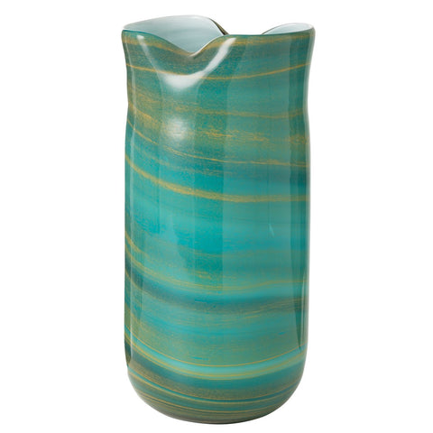 J-Line vaas Golf - glas - mix - large - 41.50 cm hoog