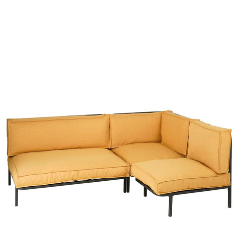 Celo Loungestoel - L62 x B83 x H78 cm - Metaal - Zwart