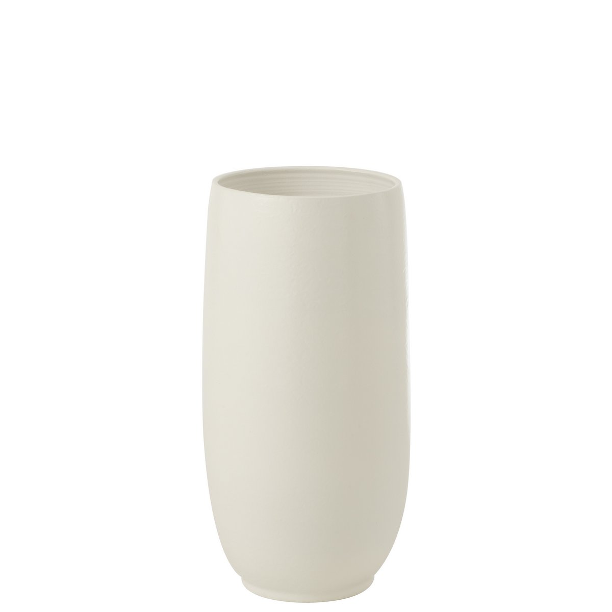 J-Line Vaas Ying Keramiek Wit Small - 71.00 cm hoog