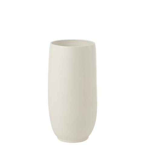 J-Line Vaas Ying Keramiek Wit Small - 71.00 cm hoog
