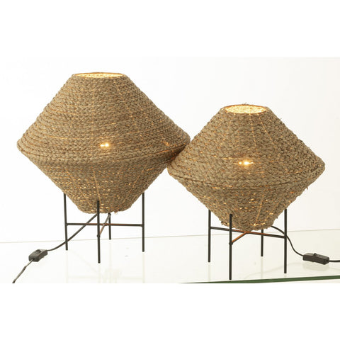J-line hanglamp Ufo - zeegras - naturel - large