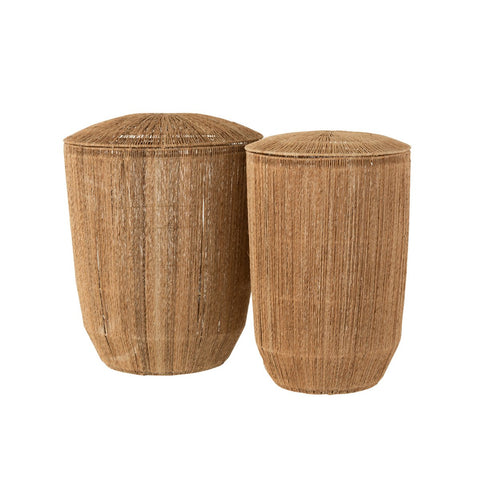 J-Line Set 2 Mans Dantya Lang Jute Naturel