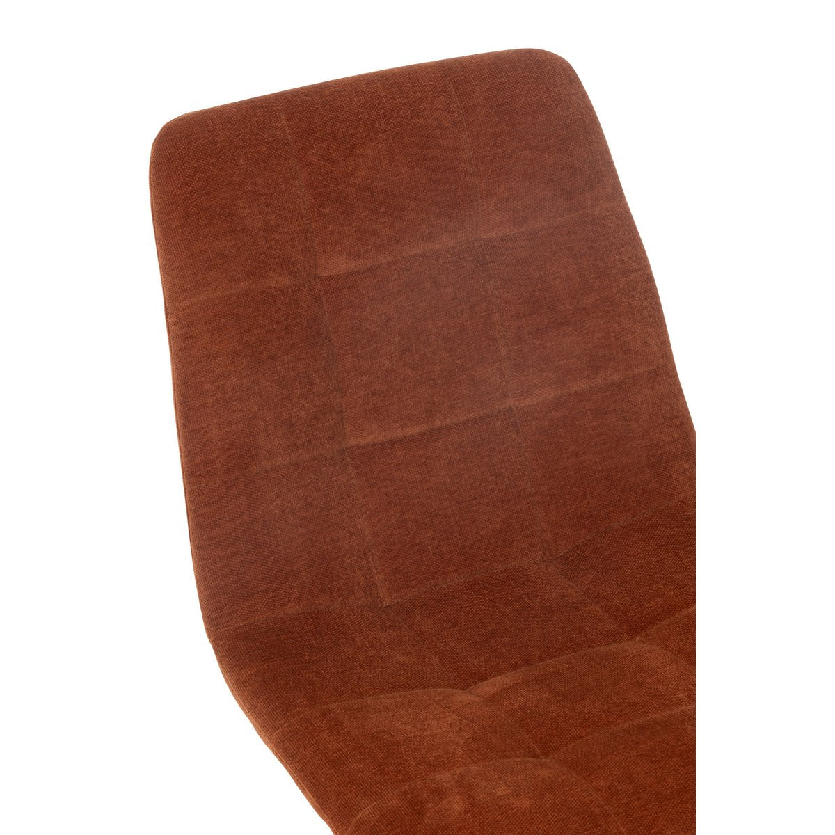 J-Line Eetstoel Clark Metaal/Polyester Roest