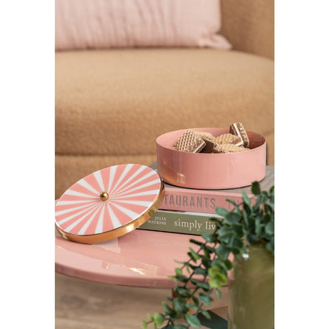 Opbergdoos Candy Swirl Rond