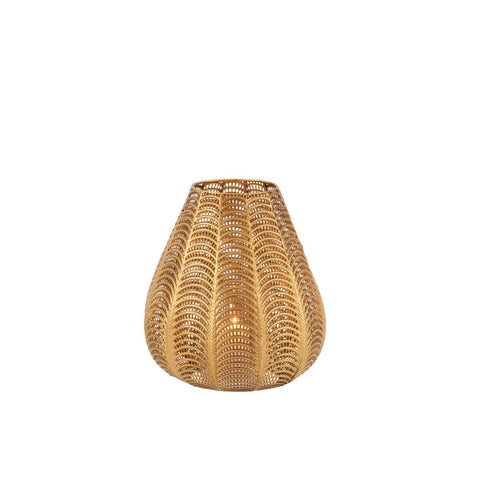 J-Line Kaarshouder - ijzer - goud - large