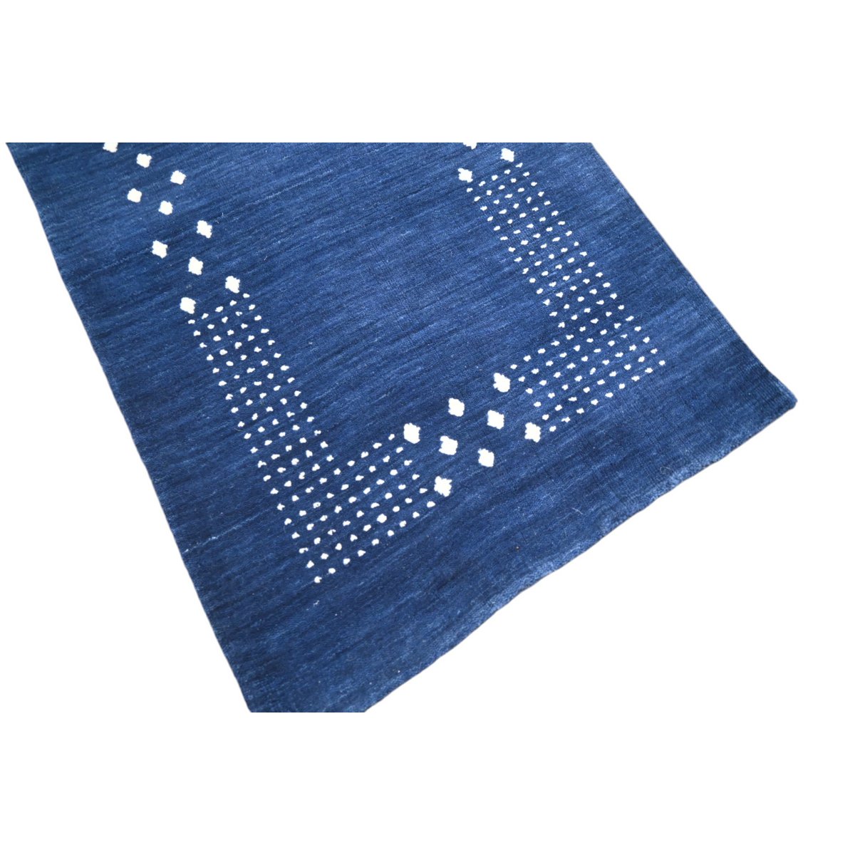 Blauwe Gabbeh loper - 228x70 cm - HANDMADE