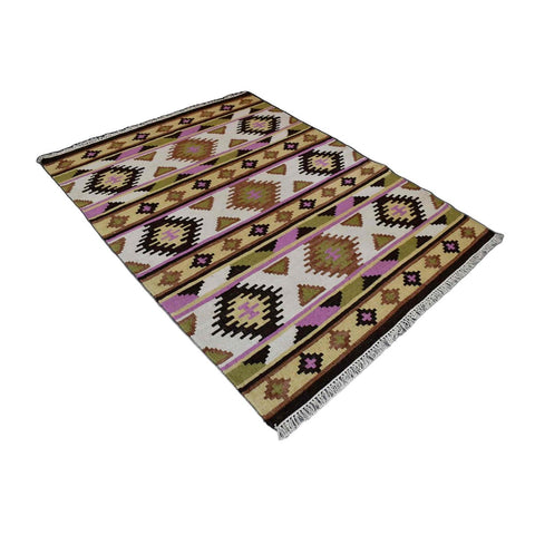 Moderne Kazak kelim - 190x145 cm - HANDGEMAAKT