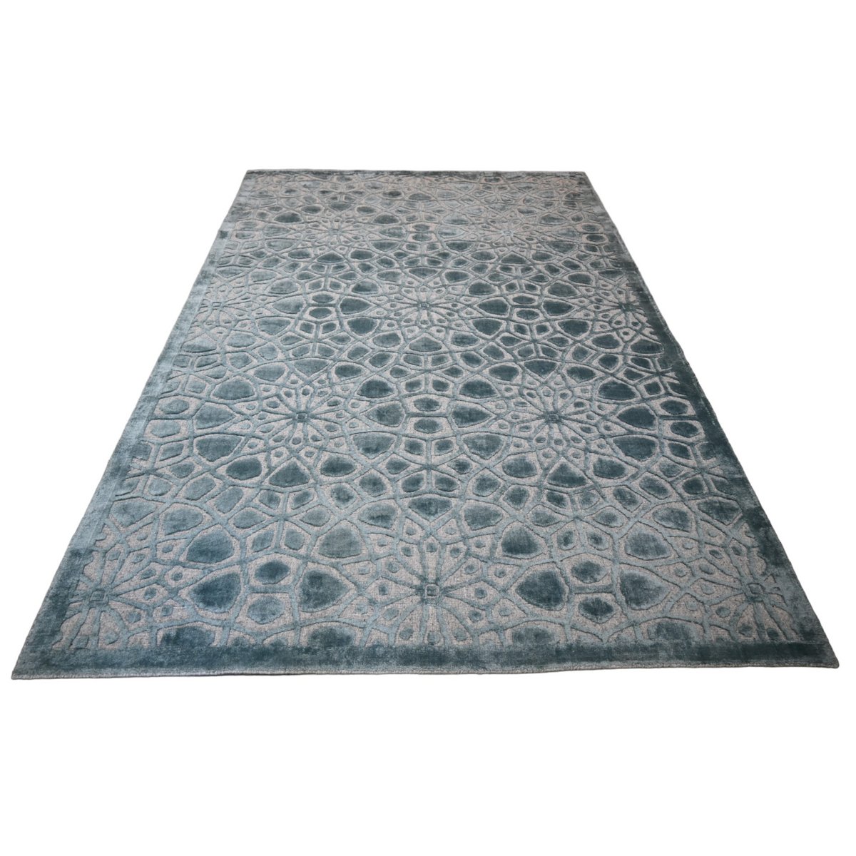 Modern vloerkleed - 240x153 cm - HANDGEMAAKT