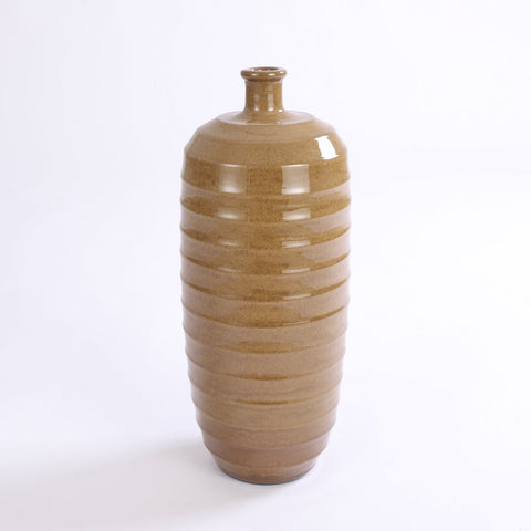 Bellia Fles Vaas - H50 x Ø20 cm - Oker