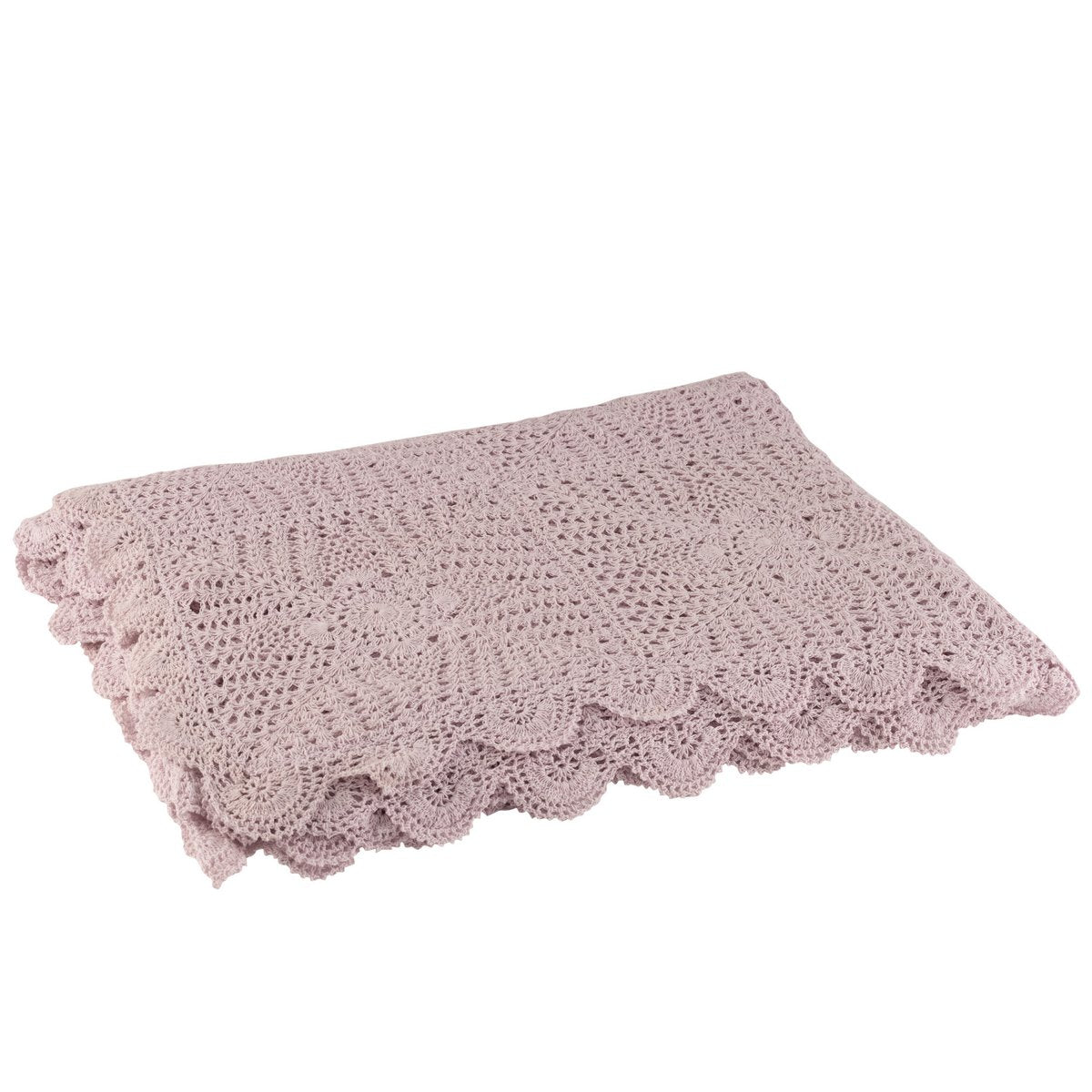 J-Line Tafelkleed Mia Kant Katoen Violet