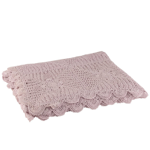 J-Line Tafelkleed Mia Kant Katoen Violet
