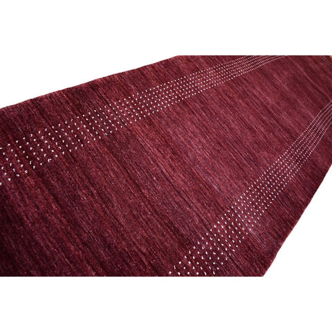 Rode Gabbeh loper - 285x80 cm - HANDGEMAAKT