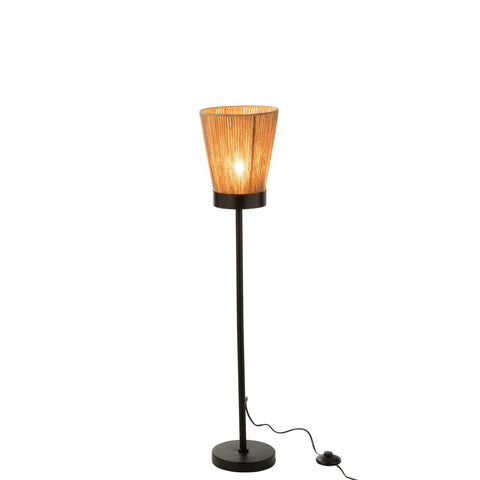 J-Line staanlamp Luna - jute - beige - medium