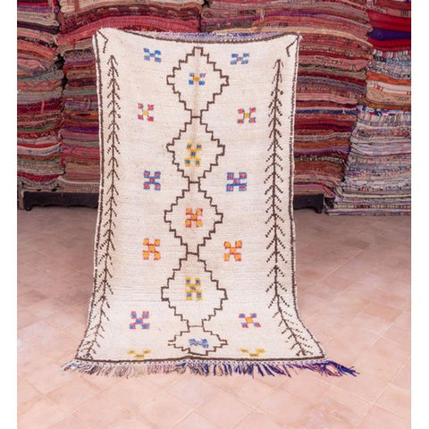 Marokkaans Berberkleed Azilal - 2,4x1,3m - R247