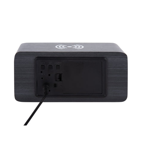 Wekkerblok w. Telefoonoplader-LED