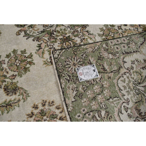 Beige vintage vloerkleed - 281x165 cm - HANDGEMAAKT