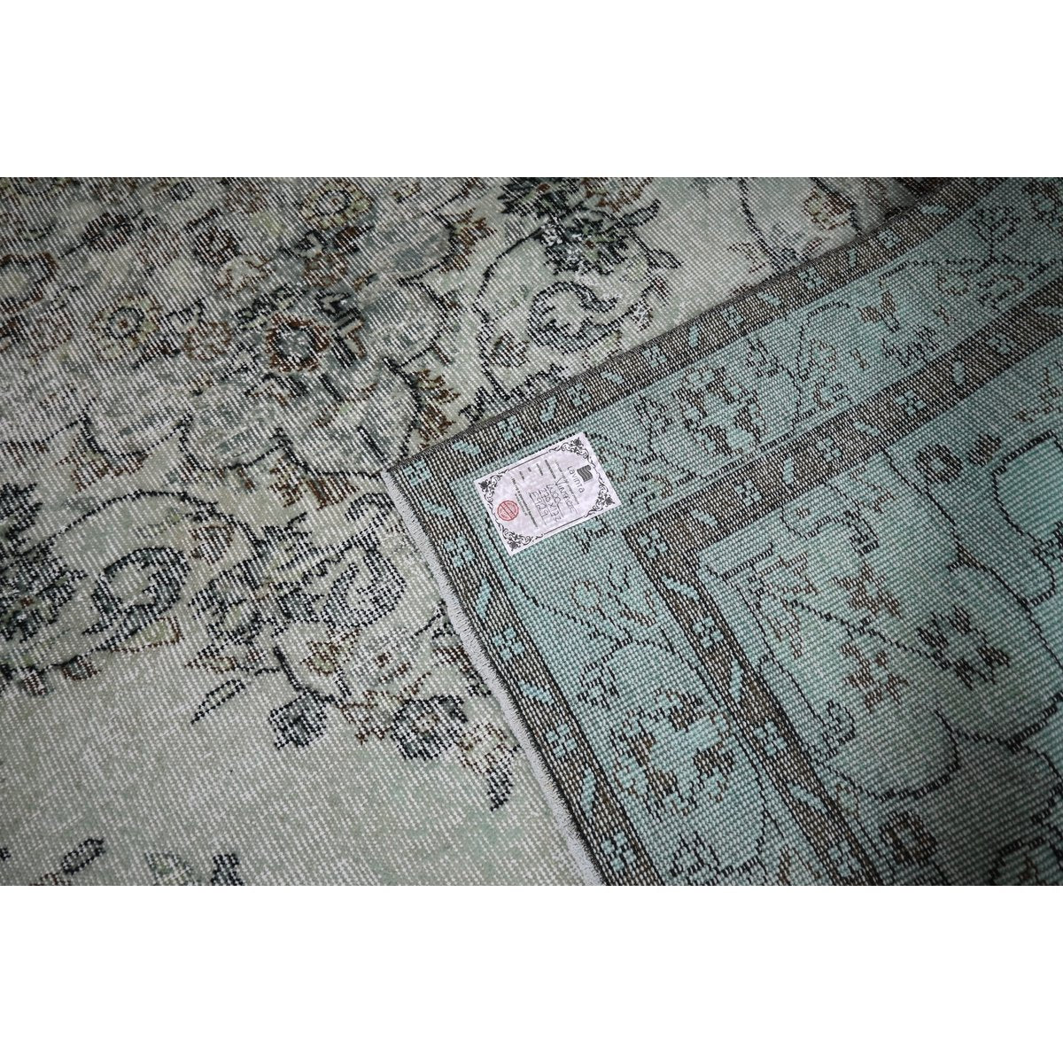 Boho vintage vloerkleed - 270x172 cm - HANDGEMAAKT