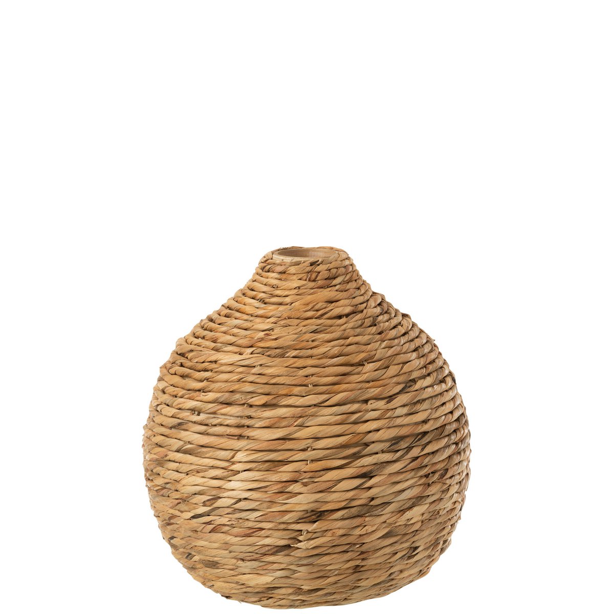 J-Line vaas Kort Decoratief - bamboe - naturel - 37 cm