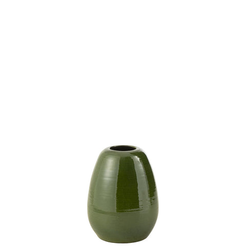 J-Line Vaas Lola Porselein Groen Small