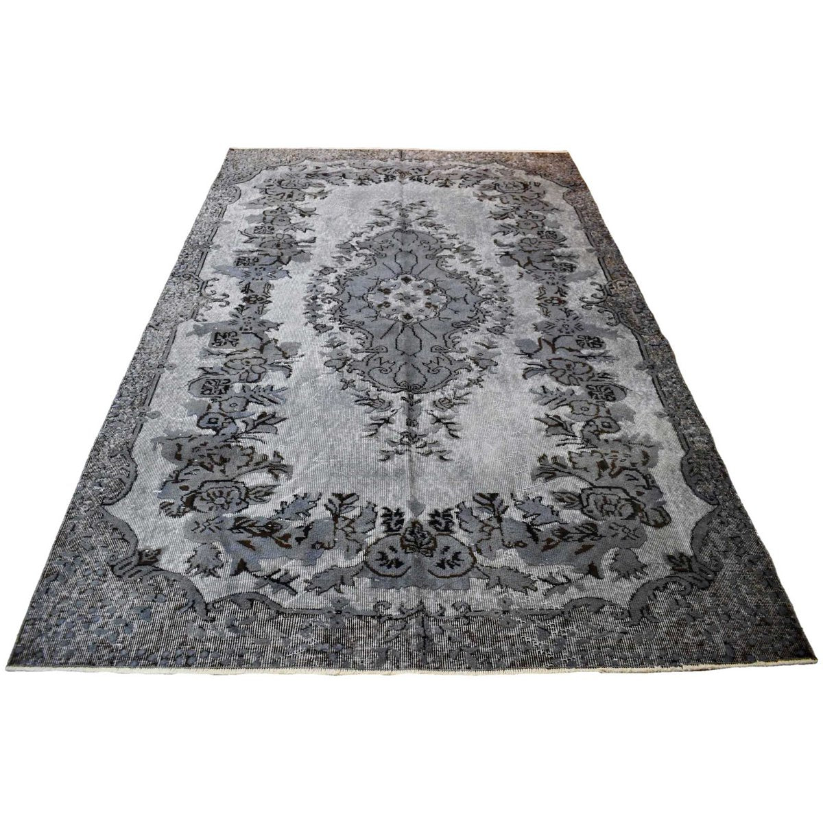 Carved vintage vloerkleed - 270x170 cm - HANDGEMAAKT