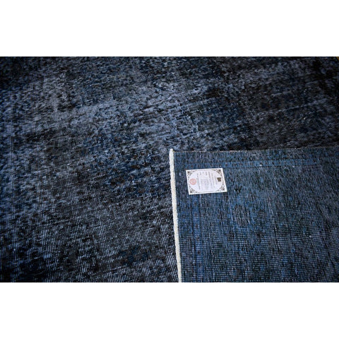 Blauw vintage vloerkleed - 270x160 cm - HANDGEMAAKT