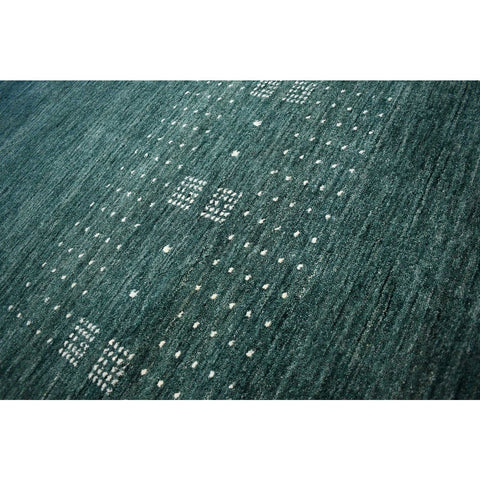 Gabbeh loper groen - 296x81 cm - HANDGEMAAKT
