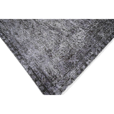 Grijs vintage vloerkleed - 270x157 cm - HANDGEMAAKT