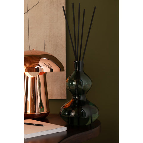 J-Line Geurolie Cedar Breeze Glas Donkergroen Large