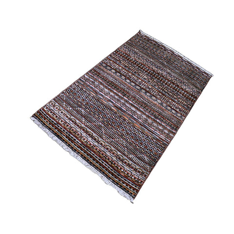 Modern vloerkleed - 153x93 cm - HANDGEMAAKT