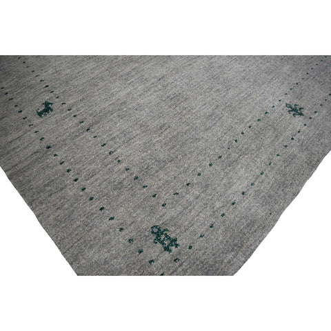 Grijs Gabbeh vloerkleed - 218x142 cm - HANDGEMAAKT