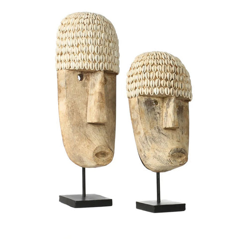 Het kauri-masker op standaard - groot