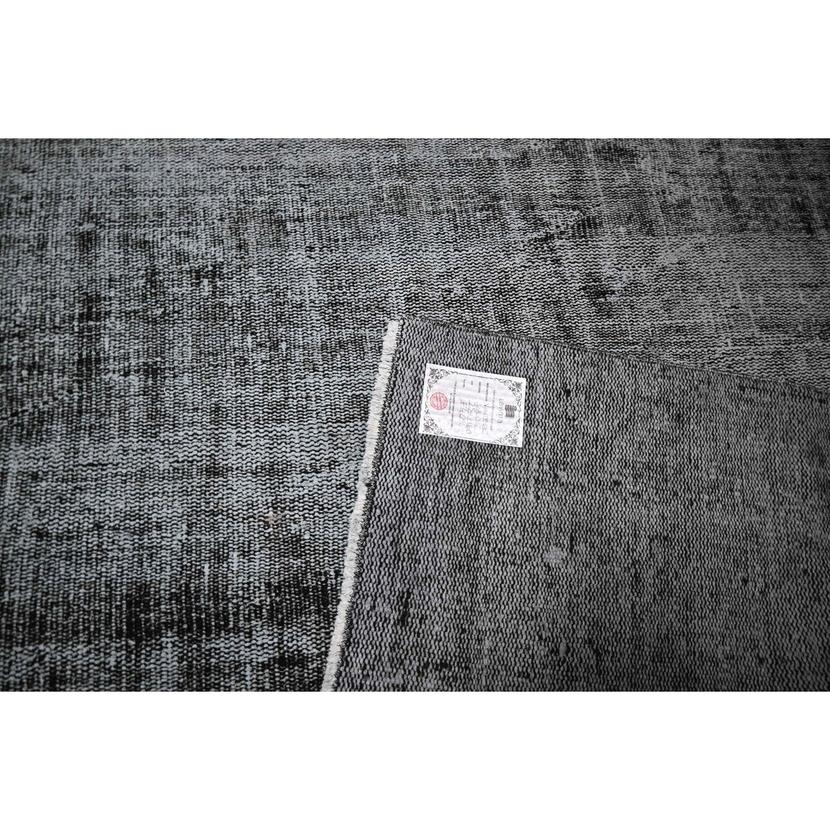 Grijs vintage vloerkleed - 254x160 cm - HANDGEMAAKT
