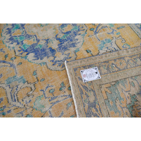 Boho vintage vloerkleed - 277x171 cm - HANDGEMAAKT