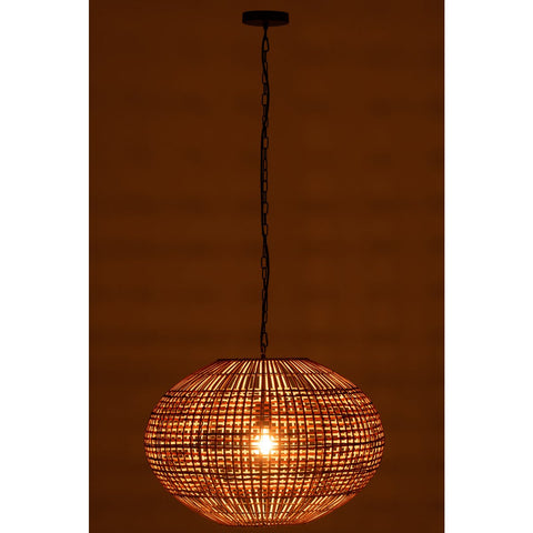 J-Line Rattan hanglamp - jute - naturel