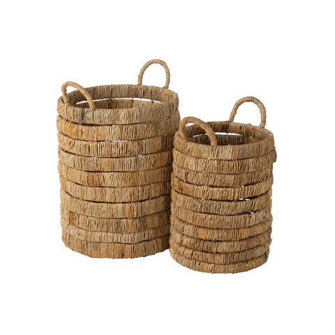 J-Line mand Cilinders - waterhyacint - naturel
