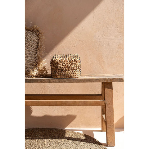 De Kokosnootmand - Naturel - Set van 2