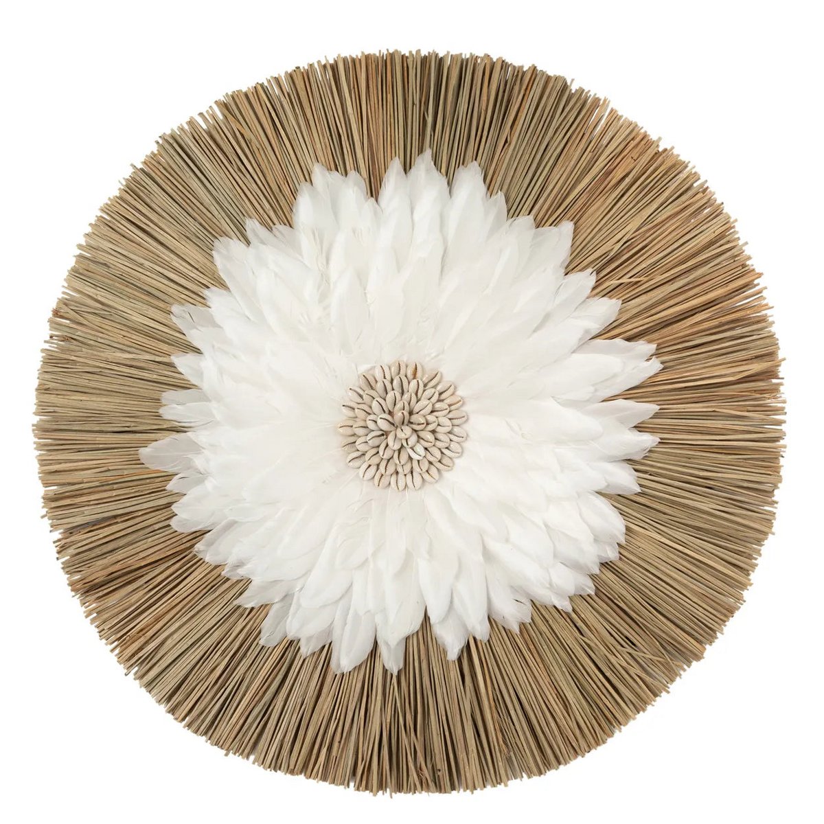 De Alang Feather Juju - Natuurlijk Wit