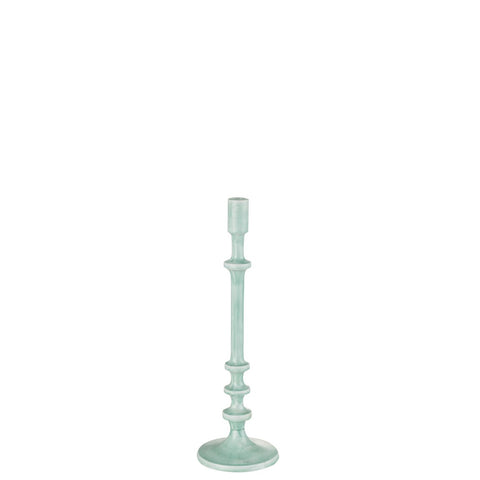 J-Line kandelaar Klassiek - aluminium - blauw - large