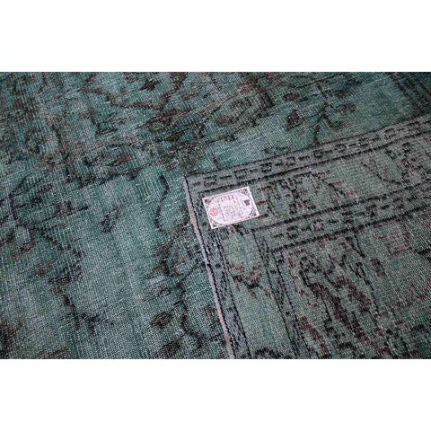 Turquoise vintage vloerkleed - 270x170 cm - HANDGEMAAKT