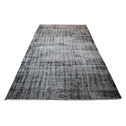 Grijs vintage vloerkleed - 254x160 cm - HANDGEMAAKT