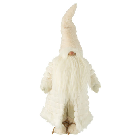 J-Line Kabouter Gewatteerde Jas Textiel Creme/Bruin Large
